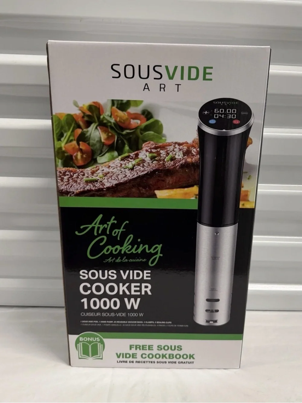 SousVide Art SV-1000W Sous Vide Immersion Circulator 1000W New